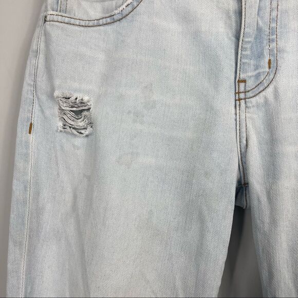 IRO JAROD Y2K Low Rise Distressed Ripped Skinny Crop Ankle Light Wash Jeans 28 - Picture 16 of 16